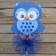 Owl Centerpiece Topper Large Baby Shower Girl Boy Birthday Etsy Owl Centerpieces Owl Baby Shower Crafts