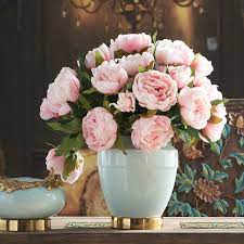 Artificial flowers one of the largest selections of artificial flowers and plants for the home, homescapes have everything on offer. Buy Peony Pink Peony Flower Artificial Flowers Artificial Flowers Living Room Home Dining Table Coffee Table Flower Decoration Flower Silk Flower Jewelry In Cheap Price On Alibaba Com