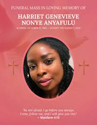 Nonye Anyafulu Funeral Mass Booklet by Silicon Valley African Film Festival  (SVAFF)