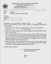 Syarat permintaan nomor seri faktur pajak. Contoh Surat Permintaan Faktur Pajak Contoh Surat