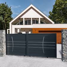 Portail coulissant standard et sur mesure prix direct usine facilité paiement 70 magasins près de chez vous pret à poser. Portail Aluminium Coulissant Droit Dahlia Portail Alu Coulissant 4m