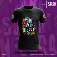 Pada 13 oktober 2018, program hari sukan negara telah dijalankan serentak di seluruh malaysia, di mana antara rasional. Hari Sukan Negara Tshirt Shopee Malaysia
