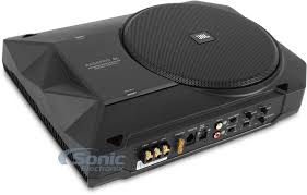 Jbl Basspro Sl 250 Watt Peak 8 Powered Under Seat Compact Subwoofer Enclosure System Subwoofer Enclosure Subwoofer Sound System Car