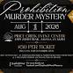Prohibition Murder Mystery