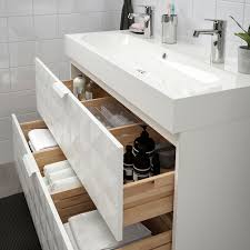 Godmorgon Braviken Bathroom Vanity Resjon White Brogrund Faucet Ikea Canada Ikea Ikea Godmorgon White Vanity Bathroom Sink Cabinet