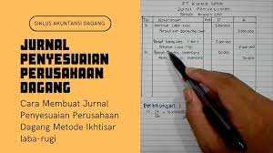 Beban gaji karyawan yang masih harus dibayar oleh pt mk jaya untuk bulan juli 2018 adalah sebesar rp 5.000.000. Cara Membuat Jurnal Penyesuaian Perusahaan Dagang Metode Ikhtisar Laba Rugi Youtube