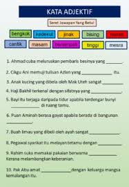 Buah cempedak diluar pagar ambil galah tolong jolokkan saya budak baru belajar kalau salah tolong tunjukkan. Tatabahasa Worksheets And Online Exercises