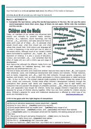 Children Adolescents And The Media Worksheet Free Esl Printa Reading Comprehension Worksheets Elementary Reading Comprehension Reading Comprehension Lessons
