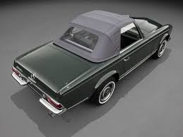 Mercedes Benz 230 Sl Pagode Arabergrau Schraeg Hinten Geschlossen Voiture Pagode