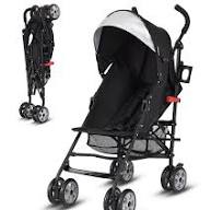 Folding Lightweight Baby Toddler Umbrella Travel Stroller with Basket