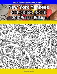 ➜ easy, simple follow along drawing lessons for kids or beginners. New York Yankees Coloring Book 2017 Roster Edition By Depot Mega Media Amazon Ae