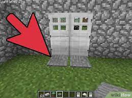 The only way to open or close an iron door is via levers, stone buttons, wood pressure plate, stone pressure plates and redstone torchs. How To Make A Door That Locks In Minecraft 12 Steps