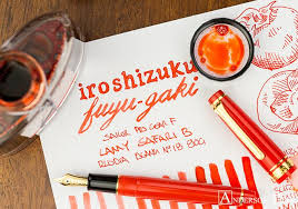 Thinkthursday Iroshizuku Fuyu Gaki Fountain Pen Ink Iroshizuku Pilot Pens