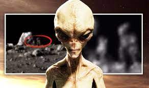 ALIENS LATEST: 'Live alien and backpack' snapped on the lunar Moon | Weird | News | Express.co.uk