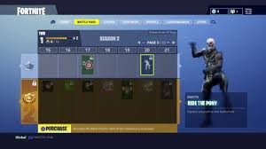 Fans need to complete any four of these challenges to be rewarded with 4,000 xp. Ride The Pony Fortnite Battle Royale Dance Emote Youtube