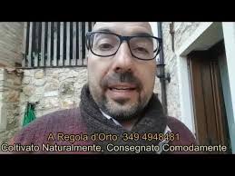 Breve descrizione raccontata da Leone Thomas Benedetti sui valori  dell'azienda agricola "A Regola d'Orto"