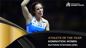 Katerina stefanidi of greece, who won olympic gold in 2016, reeled off 25 consecutive jumps before a failed attempt en route to a winning total of 34 to defeat american katie nageotte and canada's. European Athletics On Twitter Rt To Vote For Ekaterini Stefanidi As Your Female Athlete Of The Year Stefanidi Defended Her European Pole Vault Title With A Championship Record Of 4 85m And Won