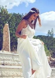 Boho Vneck V Back Spaghetti Strap Backless By Lovebirdsbakery 349 95 Lace Beach Wedding Dress Wedding Dresses Wedding Dresses Lace
