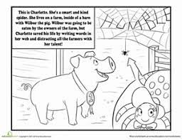 Though written for children, it contains some challenging vocabulary (like idiosyncrasy and salutations), and it even deals gently with the topic of death. Charlotte S Web Worksheet Education Com
