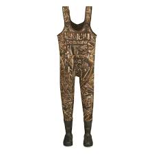 guide gear mens extreme insulated chest waders 2 000 gram