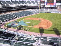 comerica park view from mezzanine 219 vivid seats