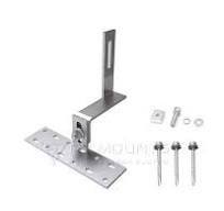 Adjustable Solar Tile Roof Hook PVM-TH-06 - PV Mounts