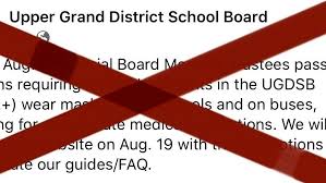 What does ugdsb stand for? Petition Ugdsb Remove New Policy For Mandatory Masks Jk Grade 3 Change Org