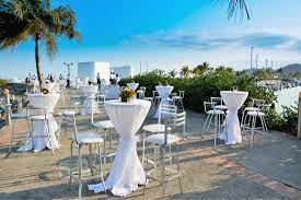 However, there is no reason that you cannot create a similar look using metal plant stands, recycled side tables. Cocktail Tables Weddings Events Cancun Party Rentals