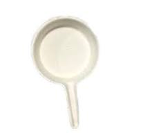 High Quality Biodegradable Sugarcane Mini Serving Finger Food Plates Dishes  for Catering