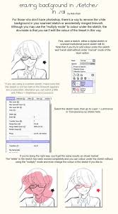 How To Extract Scanned Linework In Sai Linework Paint Tool Sai Tutorial Drawing Tutorial
