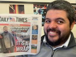 Front page of Delco Times again! Thank...