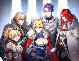 The Knights Of The Round Table Fate Grand Order Fate Stay Night Anime Fate Stay Night Series Fate Anime Series
