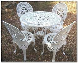 elegant salon de jardin en fer forge ancien table et chaises de jardin chaise de jardin mobilier jardin