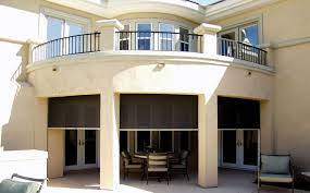 Elegant, reliable, easy to install and use! Motorized Exterior Roller Shades 877 260 6110