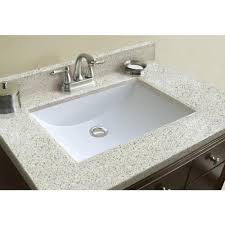Magick Woods Elements 31 W X 22 D Dune Cultured Granite Vanity Top With Rectangular Wave Integrated Bowl Granite Vanity Tops Bathroom Vanity Tops Vanity Top
