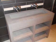 Fabrication D Une Vasque En Wedi Finition Beton Cire Et Resine Evier En Beton Salle De Bain En Beton Salle De Bains Beton Cire