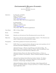 Economic, Environmental, and Resource Conservation