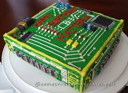 Made for my family who met on the internet. Coolest Homemade Electronics Gadgets Cakes