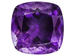 Amethyst With Needles 14 5mm Square Cushion 11 00ct Myc498 Amethyst Gemstones Gemstones For Sale