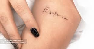 We did not find results for: Resilienci Lettering Tattoo On The Inner Forearm