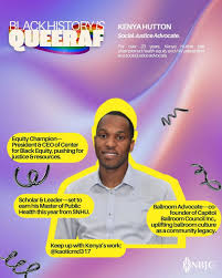 Kenya Hutton is a leader, culture shaper, and advocate for Black LGBTQ+  equity! 🏳️‍🌈✨⁠ ⁠ 🌟 3 Reasons Kenya is THAT guy:⁠ 🏳️‍🌈 Equity Champion 