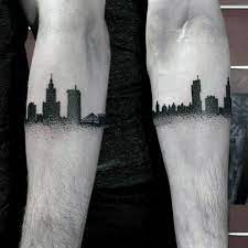 Here are some of the coolest skyline tattoos in philly: 70 City Skyline Tattoo Designs For Men Downtown Ink Ideas