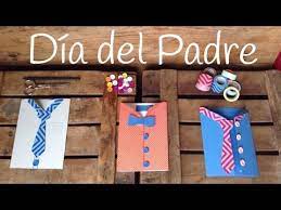 Tarjeta Para El Dia Del Padre Manualidades Para El Dia Del Padre Faciles De Hacer Youtube