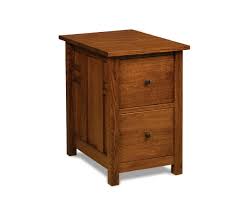 A beautiful functional cabinet styled in a clean tradition style. Kascade 2 Drawer File Cabinet With Unfinished Back Amish Crafted Furniture