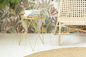 The round shape allows this coffee table to fit smaller spaces such as small apartments and lofts, while still providing ample table space. Lifa Living Gold Metal Glass Side Table Small Round Coffee End Bedside Table Nightstand For Living Room Kitchen Bedroom Office 35 5x47 5 Cm Buy Online In Andorra At Andorra Desertcart Com Productid 152528262