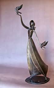 Possible answers from our database: Jean Pierre Augier 1950 Metal Sculptures Metal Sculpture Sculpture Sculptures