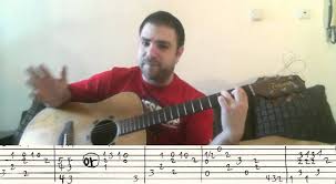 tutorial dream a little dream fingerstyle guitar w tab