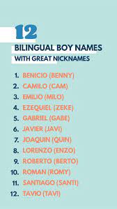 Bilingual Boy Names Names That Work In Spanish English Studio Diy