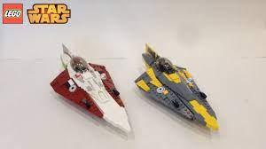 Open the cockpit of the lego® star wars ™ anakin's custom jedi starfighter™ and help him leave his adversary on the planet surface! Lego Star Wars Custom Jedi Starfighters Youtube