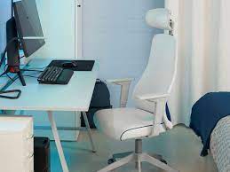 This swivel chair features a blue wool upholstering with a light gray metal base. Inter Ikea Group Newsroom Furniture That Puts Gaming First